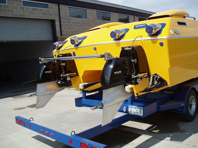Offshore powerboat project by Marine Performance